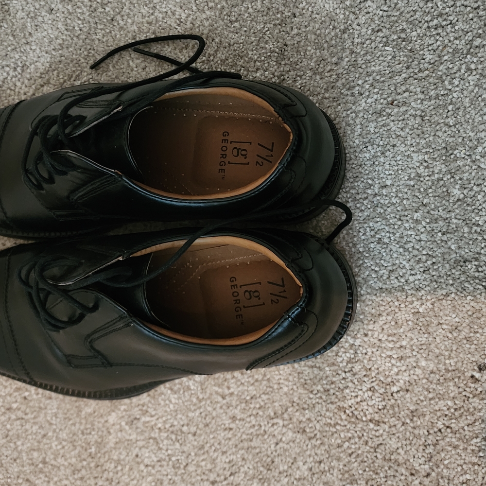 George Black Leather Shoes